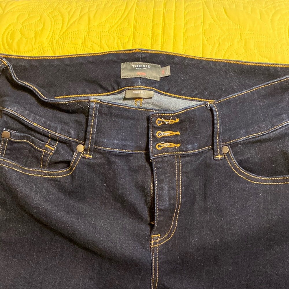 Torrid Jeggings Medium Wash